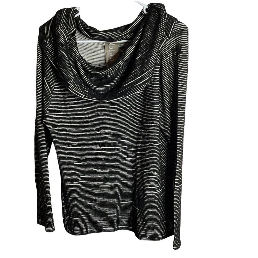 Dolan Left Coast Collection Anthropologie Shirt Womens S Cowl Neck Black